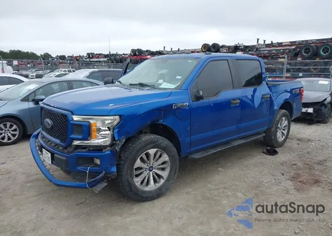 2018 Ford F-150 Xl из США, поврежденный, VIN 1FTEW1CP2JKC39901